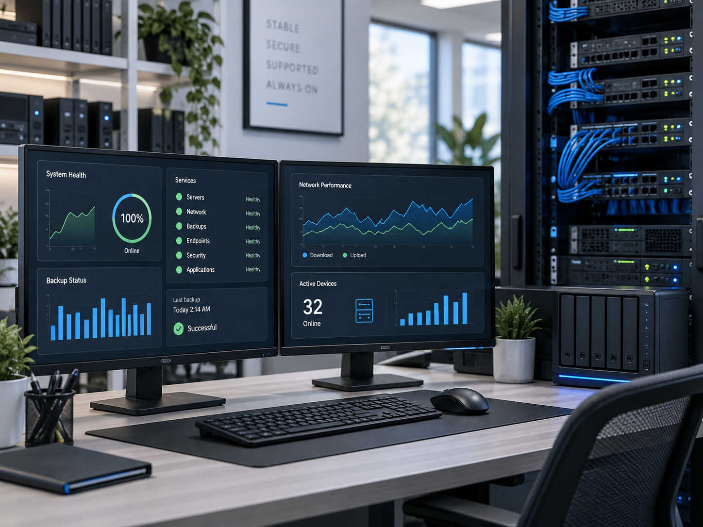 Proactive business IT maintenance support in Goldsboro